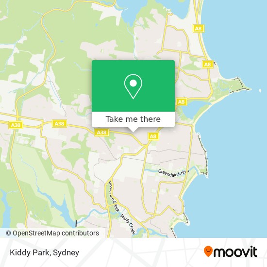 Mapa Kiddy Park