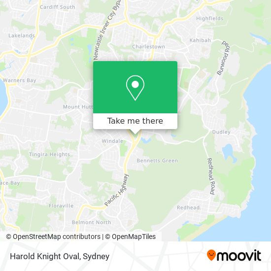 Harold Knight Oval map