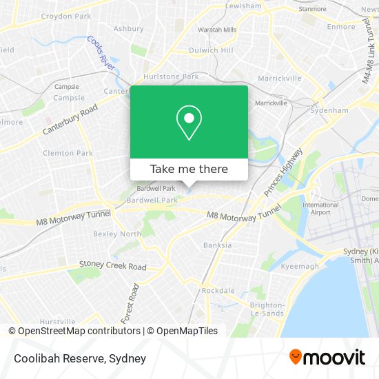 Coolibah Reserve map