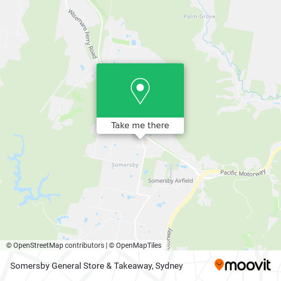 Mapa Somersby General Store & Takeaway