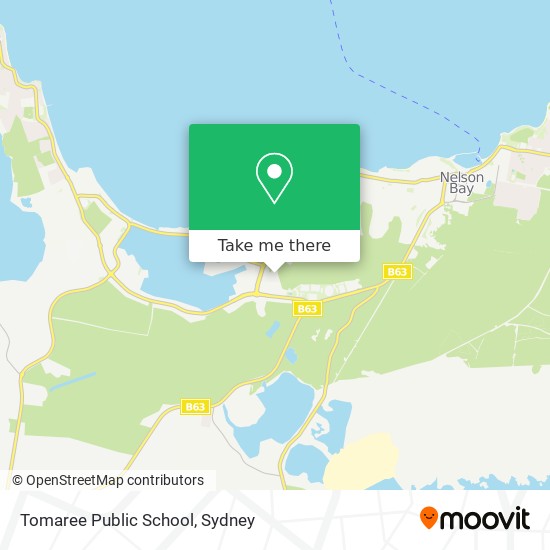 Tomaree Public School map