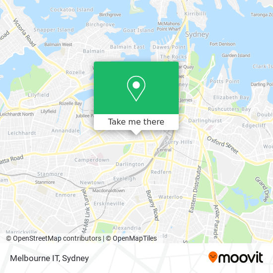 Melbourne IT map