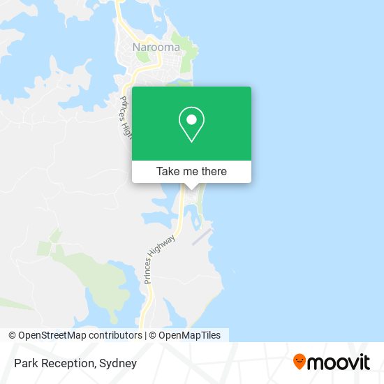 Park Reception map