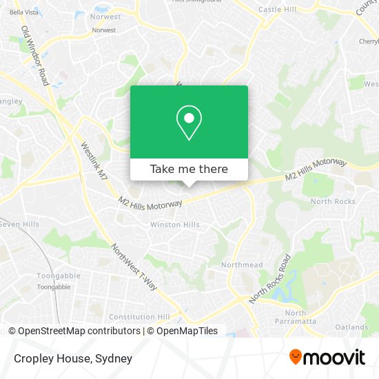 Cropley House map