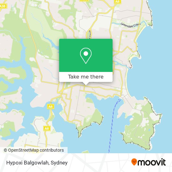 Hypoxi Balgowlah map