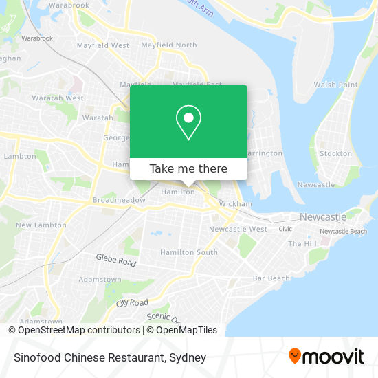 Sinofood Chinese Restaurant map