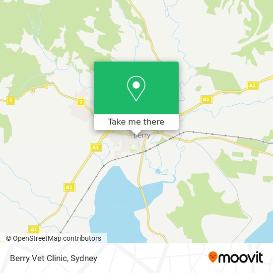 Berry Vet Clinic map