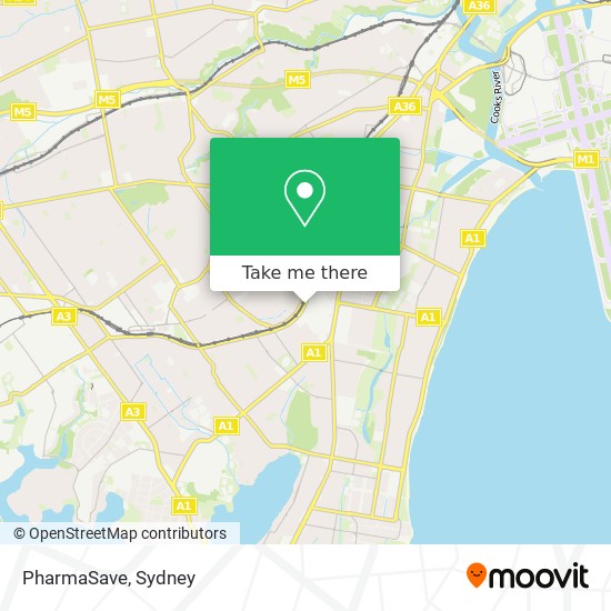 PharmaSave map