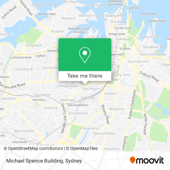 Michael Spence Building map