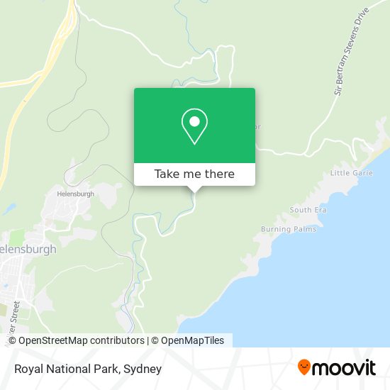 Royal National Park map