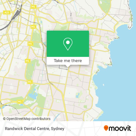 Randwick Dental Centre map