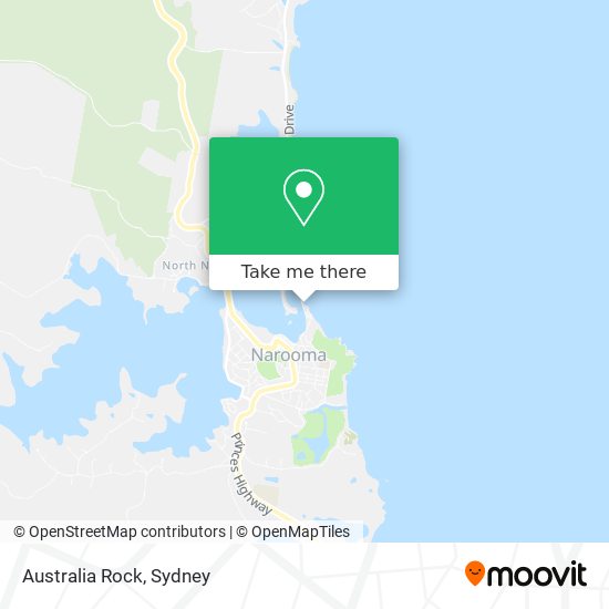 Australia Rock map