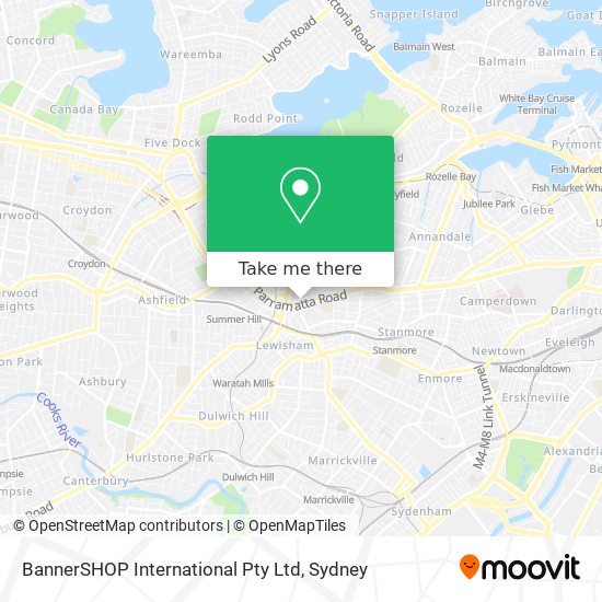 BannerSHOP International Pty Ltd map