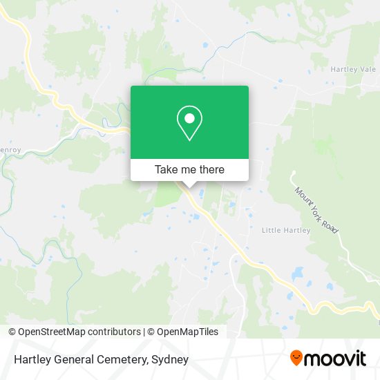 Hartley General Cemetery map