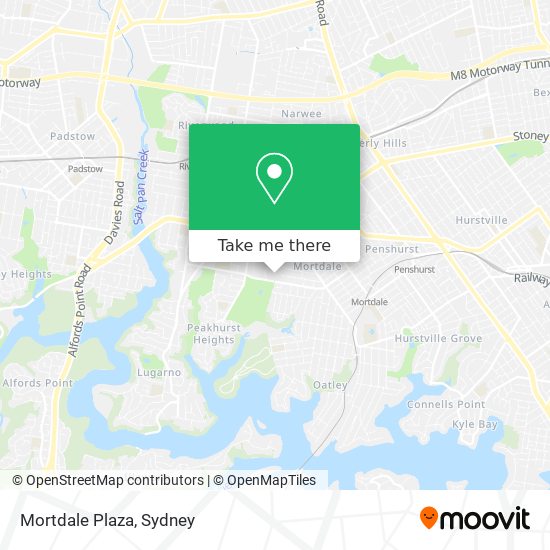 Mapa Mortdale Plaza