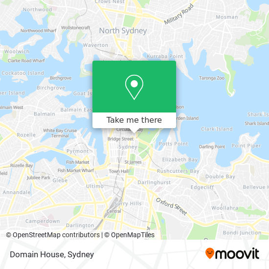 Domain House map