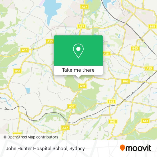 John Hunter Hospital Map How To Get To John Hunter Hospital School In New Lambton Heights By Bus,  Train, Light Rail Or Ferry?