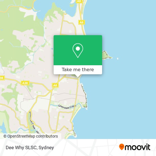 Dee Why SLSC map