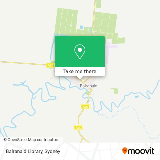 Mapa Balranald Library