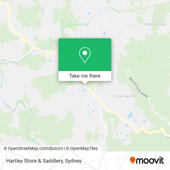 Hartley Store & Saddlery map