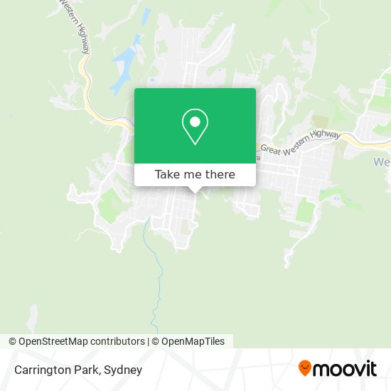 Carrington Park map