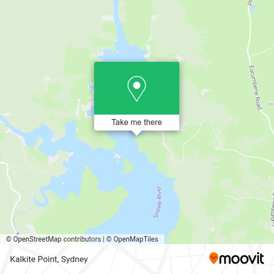 Mapa Kalkite Point