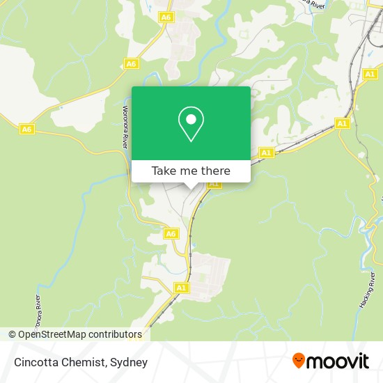 Cincotta Chemist map