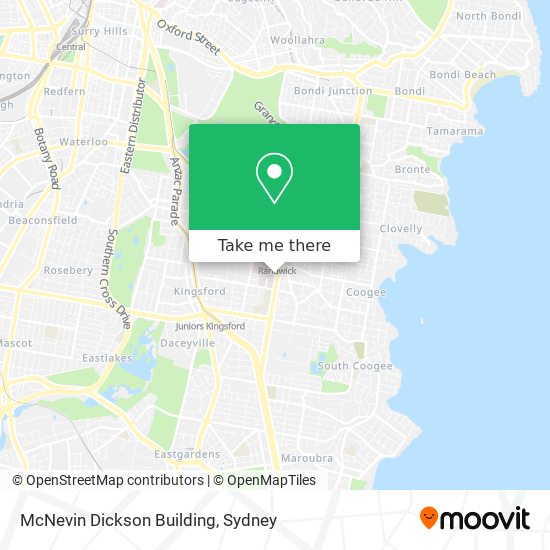 McNevin Dickson Building map
