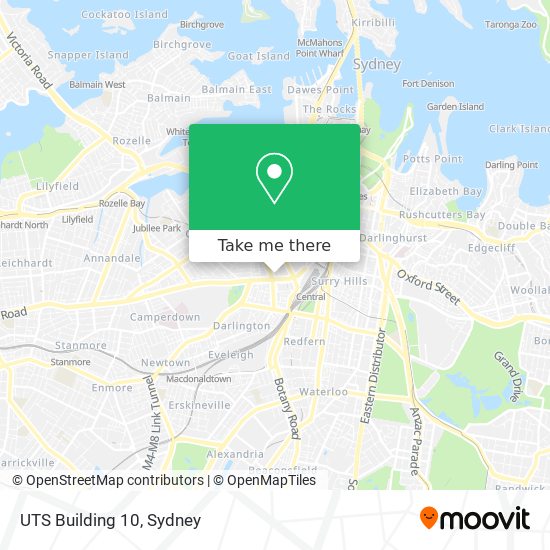 Mapa UTS Building 10