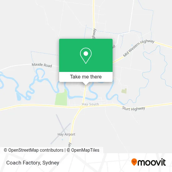 Mapa Coach Factory