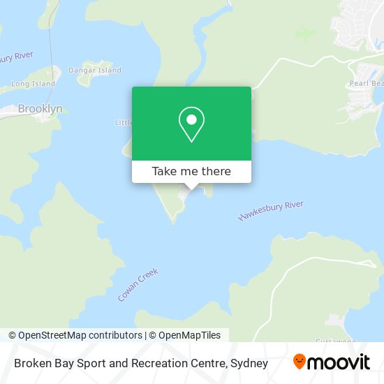 Broken Bay Sport and Recreation Centre map
