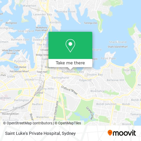 Saint Luke's Private Hospital map
