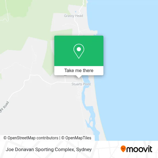 Mapa Joe Donavan Sporting Complex