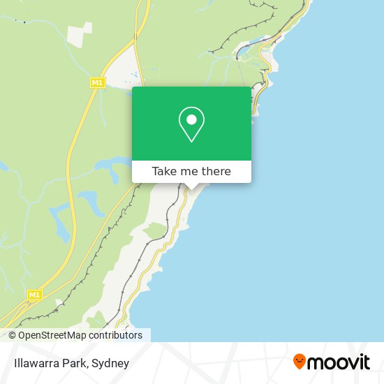 Illawarra Park map