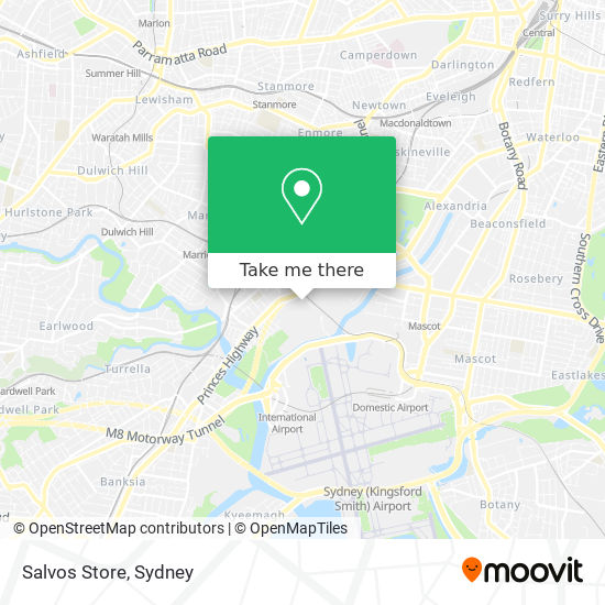 Salvos Store map