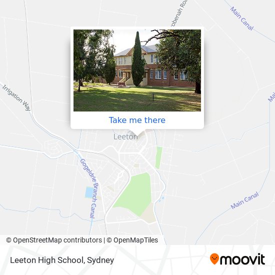 Leeton High School map