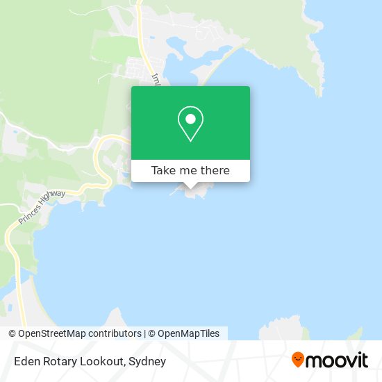 Eden Rotary Lookout map