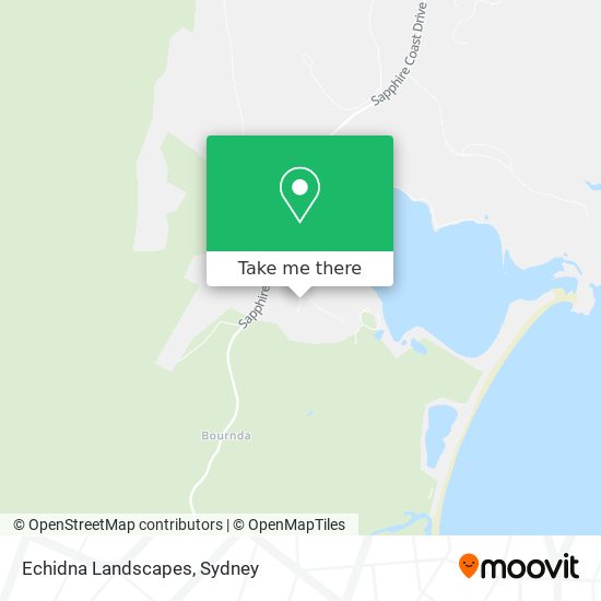 Echidna Landscapes map