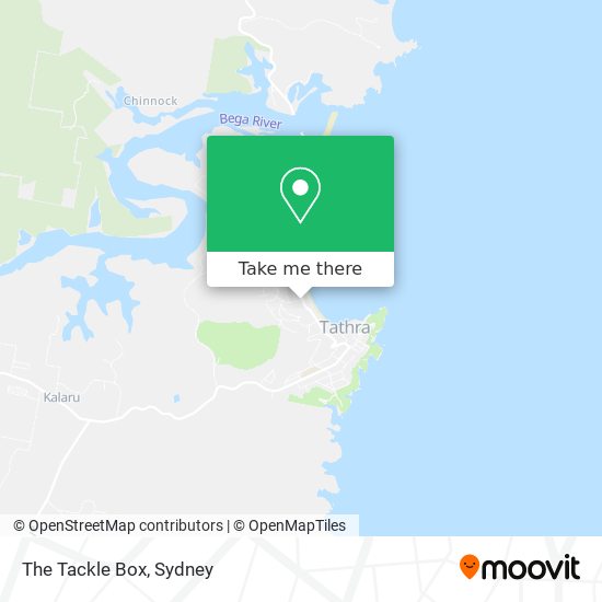 The Tackle Box map