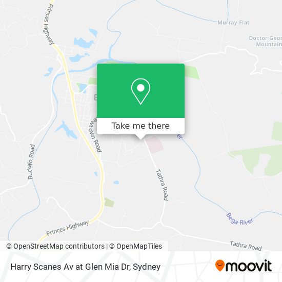 Harry Scanes Av at Glen Mia Dr map