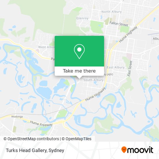 Turks Head Gallery map