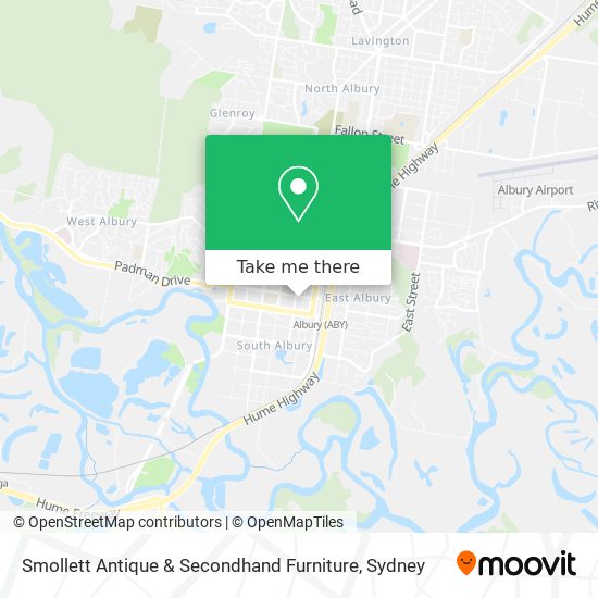 Smollett Antique & Secondhand Furniture map