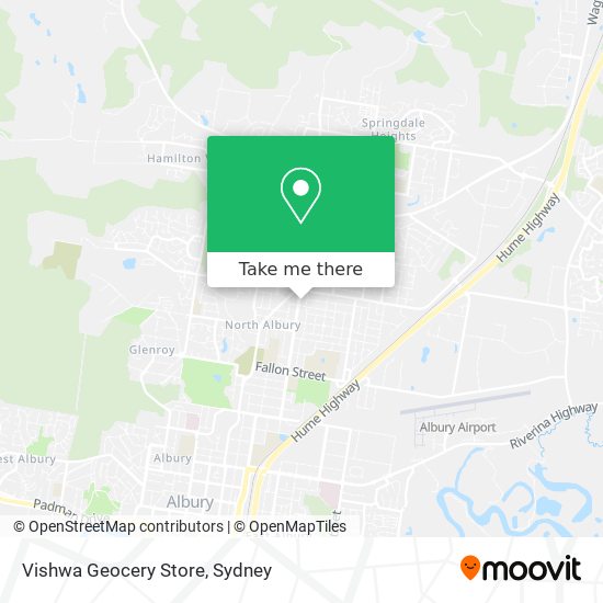 Vishwa Geocery Store map