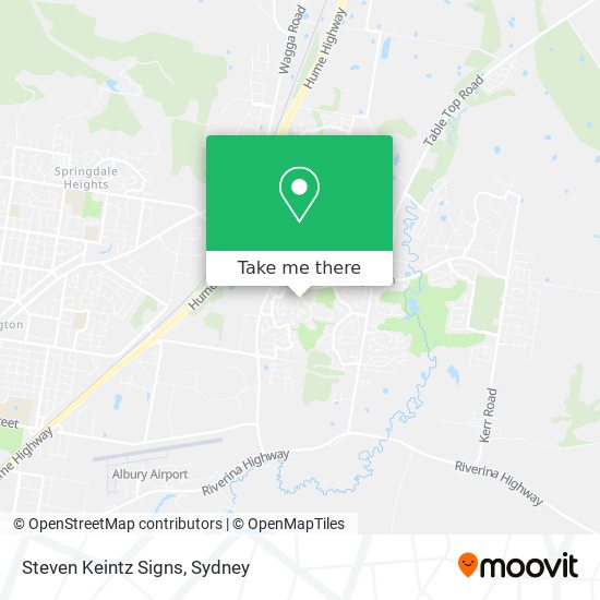 Steven Keintz Signs map