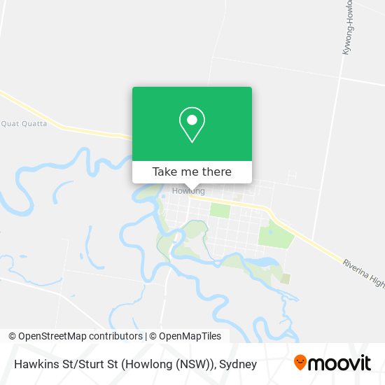 Hawkins St / Sturt St (Howlong (NSW)) map