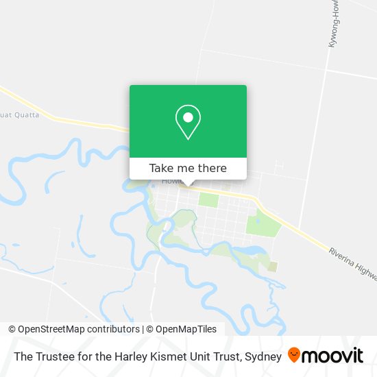 The Trustee for the Harley Kismet Unit Trust map