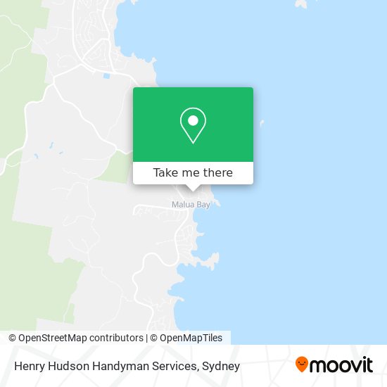 Henry Hudson Handyman Services map