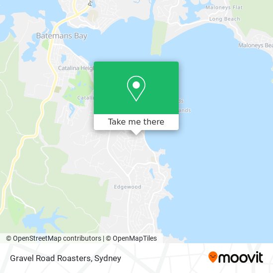 Gravel Road Roasters map