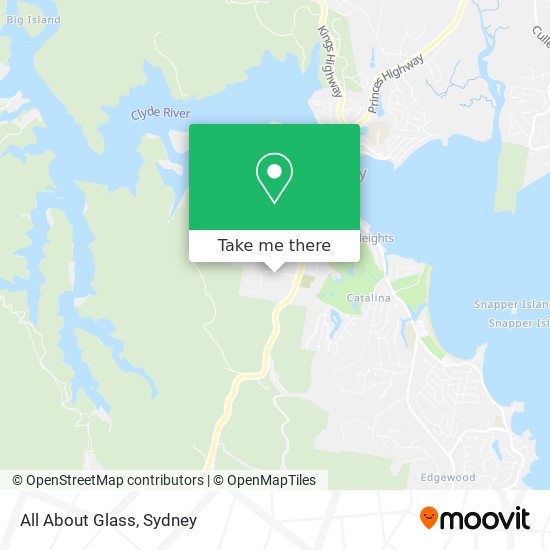 All About Glass map