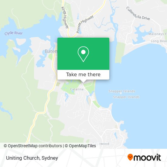 Uniting Church map